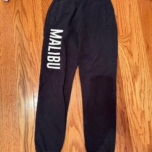 OPEN TO TRADES/OFFERS RARE brandy melville rosa sweatpants